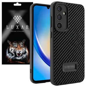 Luxar Samsung A34 _Carbon Line Cover For Samsung galaxy a34 / a34 5G