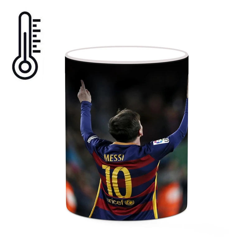 ماگ حرارتی کاکتی طرح Leo Messi لئو مسی مدل mgh42492