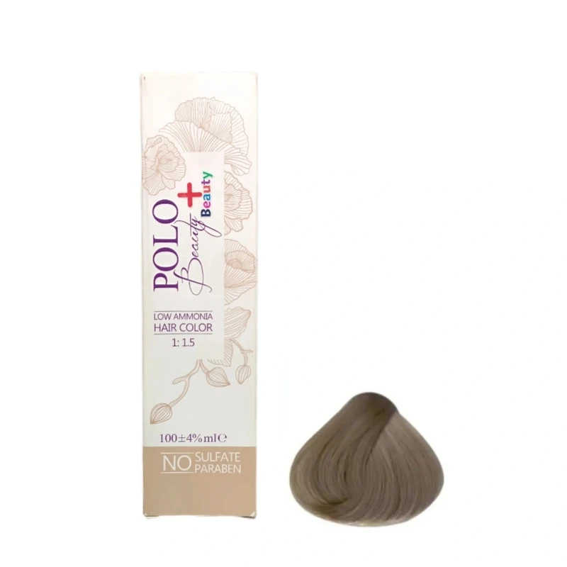 رنگ مو پلو بیوتی شماره8.777 مدل پلاس بیوتی حجم 100میلی لیتر رنگ بیسکویتی خیلی روشن 