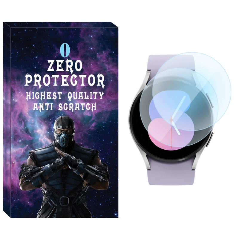 محافظ صفحه نمایش نانو زیرو مدل NZO مناسب برای ساعت هوشمند سامسونگ Galaxy Watch 5 40mm بسته دو عددی