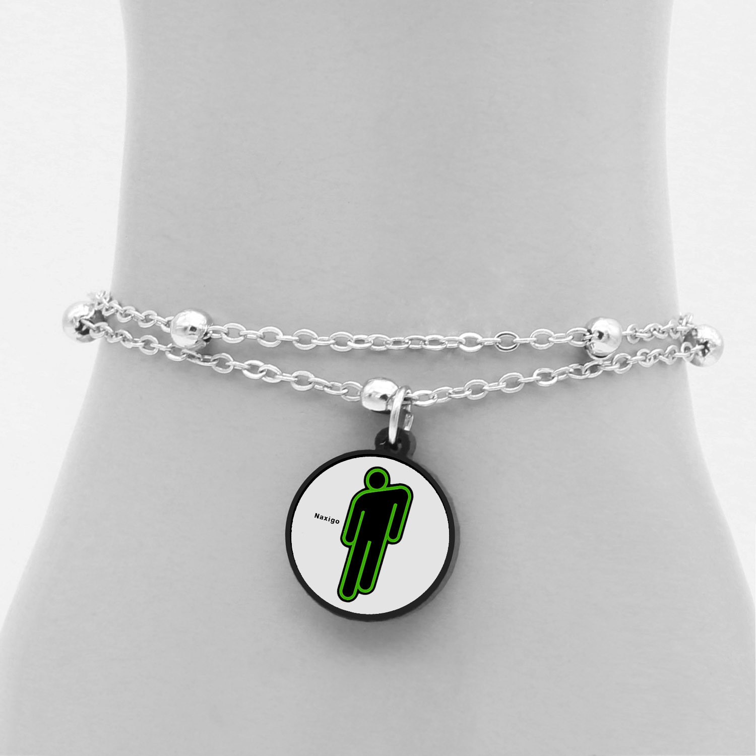 پابند زنانه ناکسیگو مدل شب تاب طرح بیلی آیلیش کد LB7464 پابند زنانه ناکسیگو مدل شب تاب طرح بیلی آیلیش کد LB7464