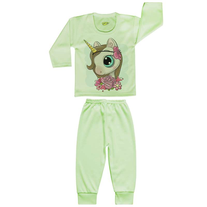 ست تی شرت و شلوار نوزادی کارانس مدل SBSG-3154