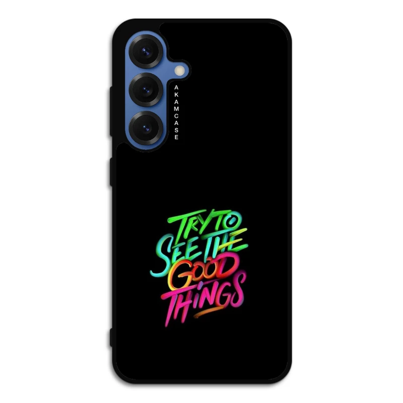 کاور آکام مدل AMC-WSGS25-NEON-4 مناسب برای گوشی موبایل سامسونگ Galaxy S25