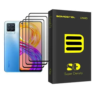 Somastel SD Glass MIX003 Screen Protector For Realme 8 Pro Pack Of 3