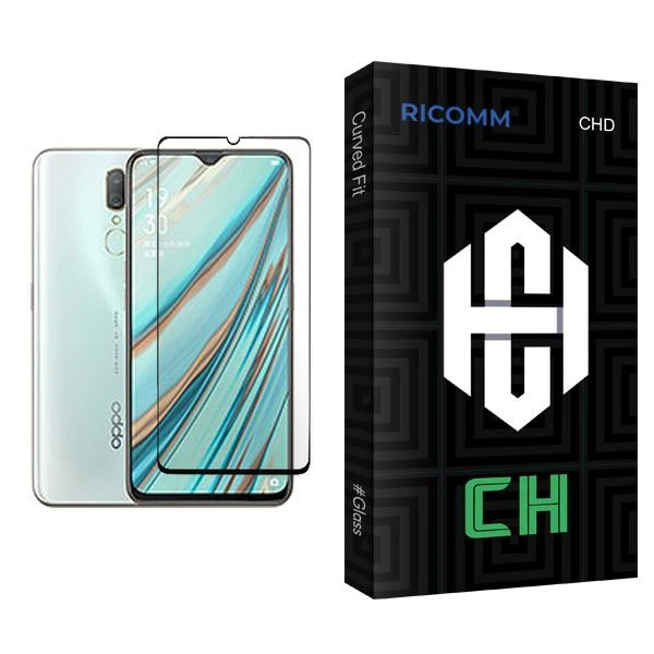 محافظ صفحه نمایش ریکام مدل CH Glass MIX001 مناسب برای گوشی موبایل اوپو A9x