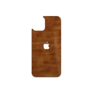 MAHOOT Buffalo-Leather Cover Sticker for Apple iPhone 12 mini