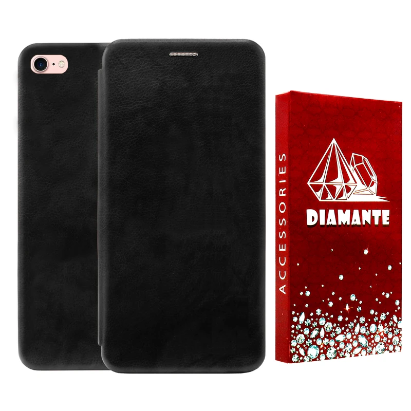 کیف کلاسوری دیامانته مدل Pure Rd مناسب برای گوشی موبایل اپل iPhone SE