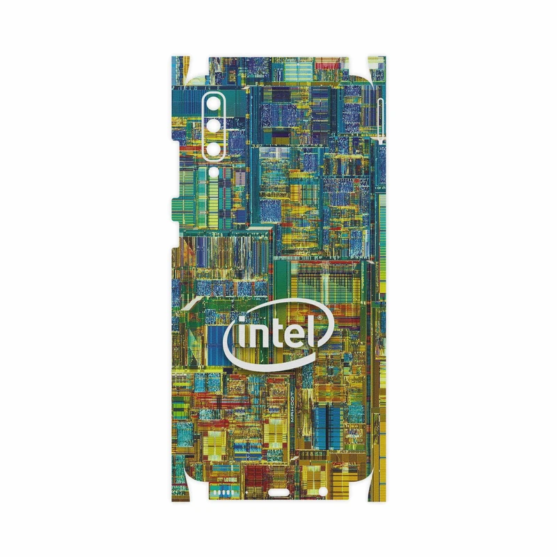 برچسب پوششی ماهوت مدل Intel Brand-FullSkin مناسب برای گوشی موبایل سامسونگ Galaxy A70