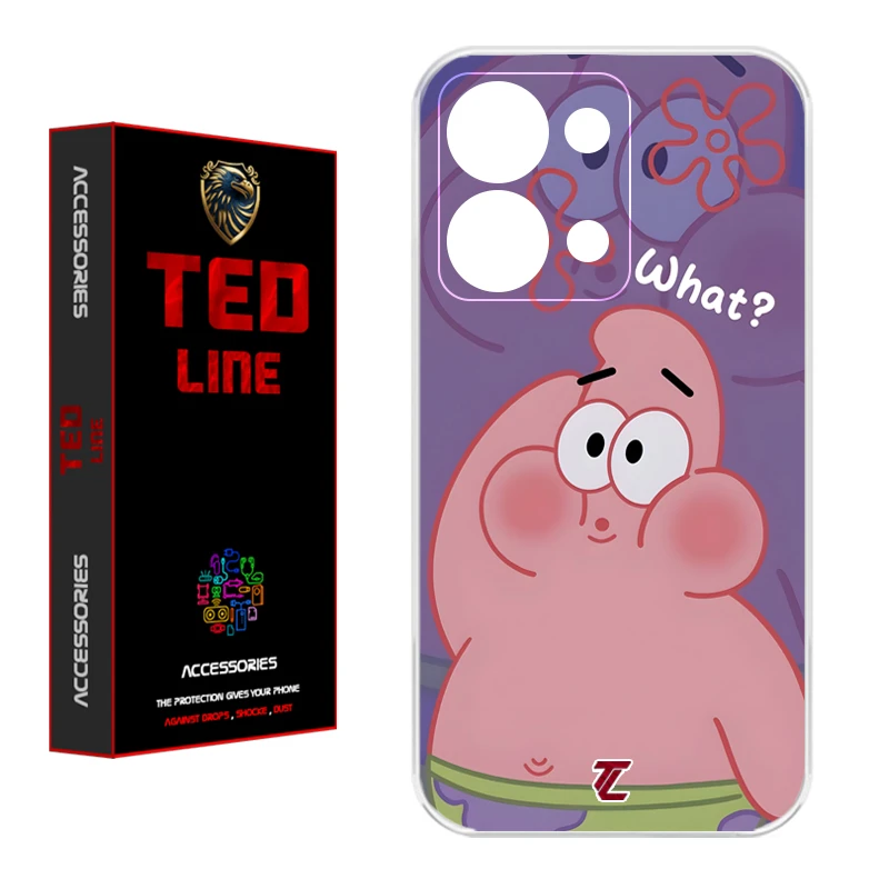 کاور تد لاین طرح پاتریک کد 1121 مناسب برای گوشی موبایل شیائومی Redmi Note 13 4G