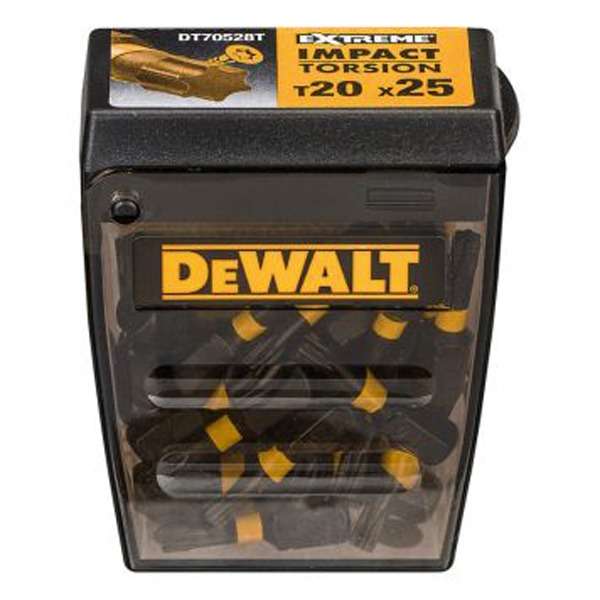 مجموعه 25 عددی سرپیچ گوشتی دیوالت مدل  DT70528T  