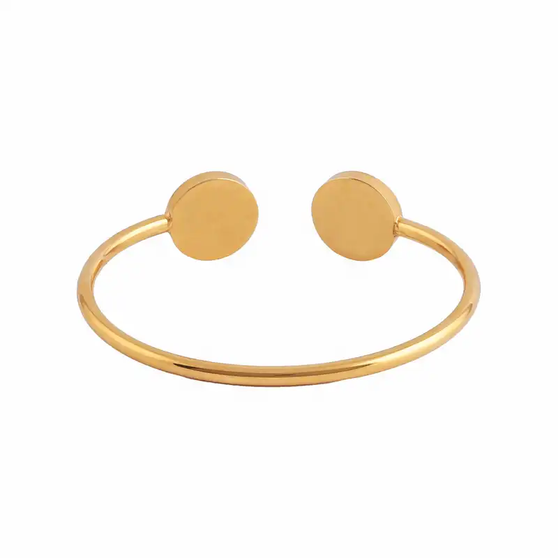 دستبند النگویی زنانه زرسام مدل نیلگون مهرسا کد 10012968