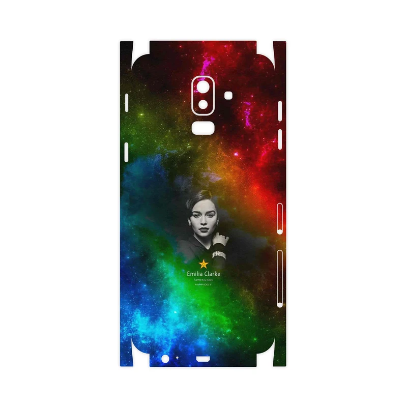 برچسب پوششی ماهوت مدل emilia clarke-FullSkin مناسب برای گوشی موبایل سامسونگ Galaxy J8