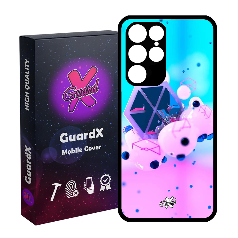 کاور گارد ایکس طرح Exo مدل Glass10023 مناسب برای گوشی موبایل سامسونگ Galaxy S22 Ultra