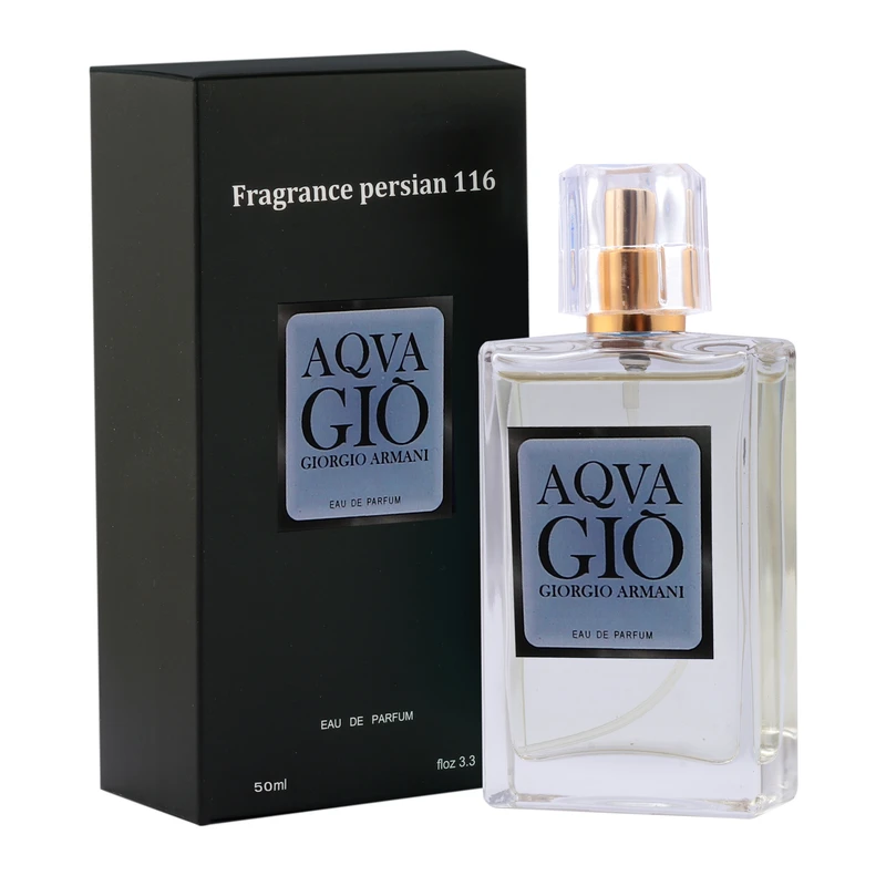 ادو پرفیوم مردانه فراگرنس پرشیا 116 مدل آکوا جیو جورجیو آرمانی حجم 50 میلی لیتر 