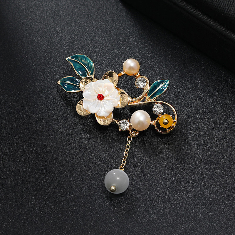 گل سینه زنانه مدل مینا کد 00707