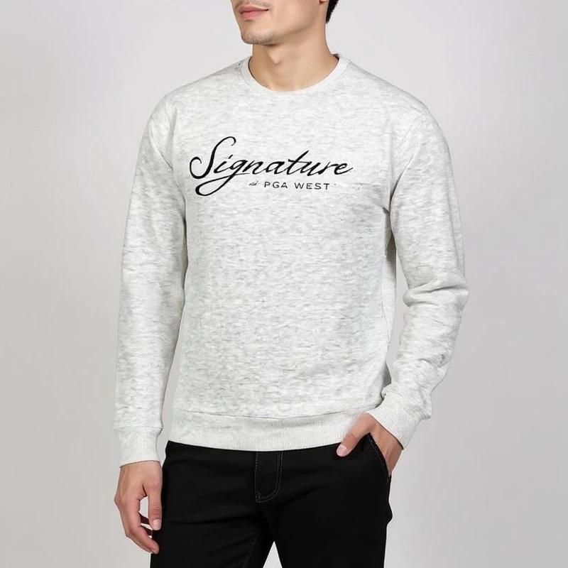 سویشرت مردانه آریا پارس مدل یقه گرد داخل کرکی 48