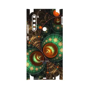 MAHOOT Mathematical Geometric Shape 3-FullSkin Cover Sticker for Xiaomi Redmi Note 8 2021