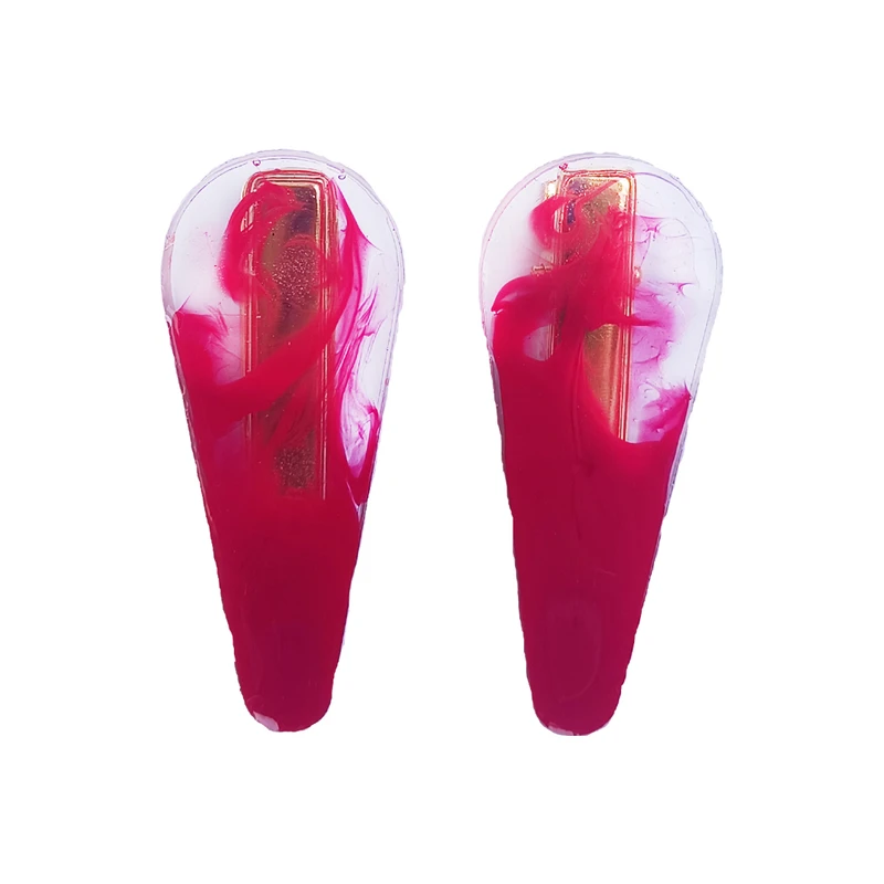 گیره مو زنانه مدل رزینی 011 بسته دو عددی