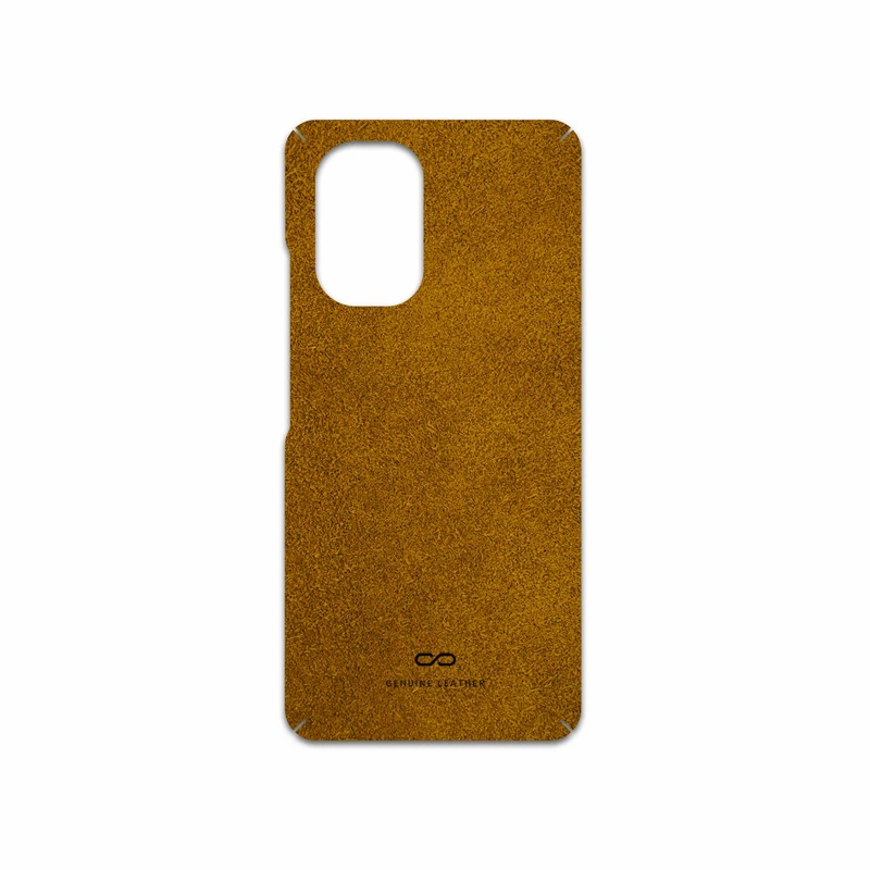 برچسب پوششی ماهوت مدل Brown-Chamois-Leather مناسب برای گوشی موبایل شیائومی Mi 11i