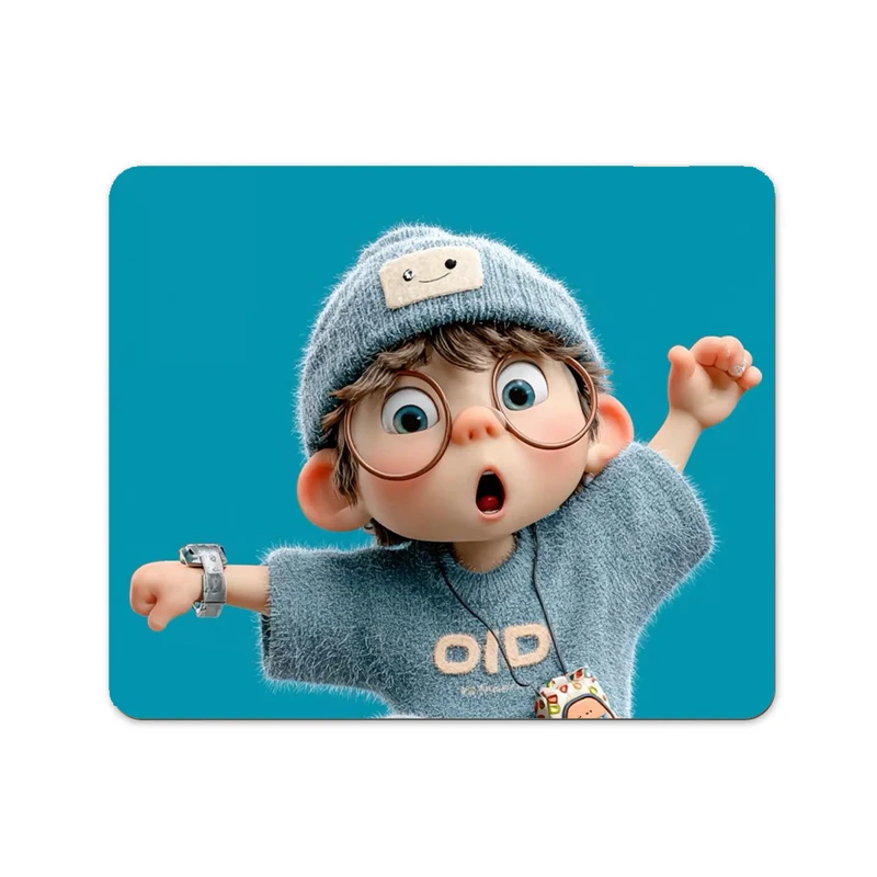  ماوس پد پاد آفرین طرح پسر کد 1032 سایز 19*24 سانتی متر