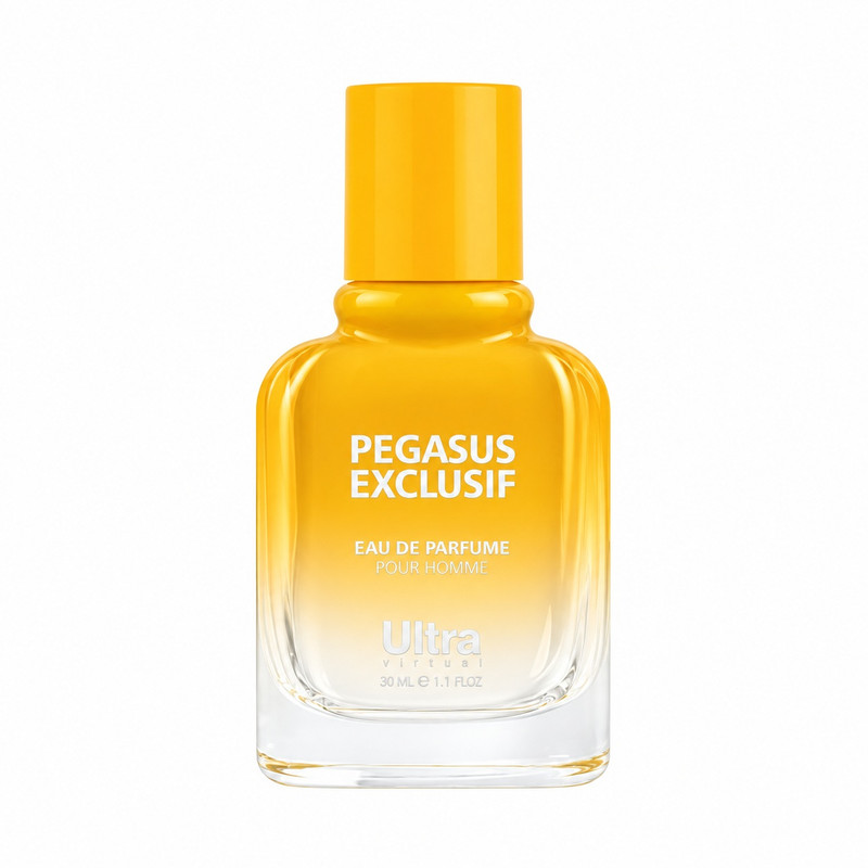 عطر جیبی مردانه اولترا ویرچوآل مدل پگاسوس اکسکلوسیو با رایحه شیرین و گرم حجم 30 میلی‌لیتر 