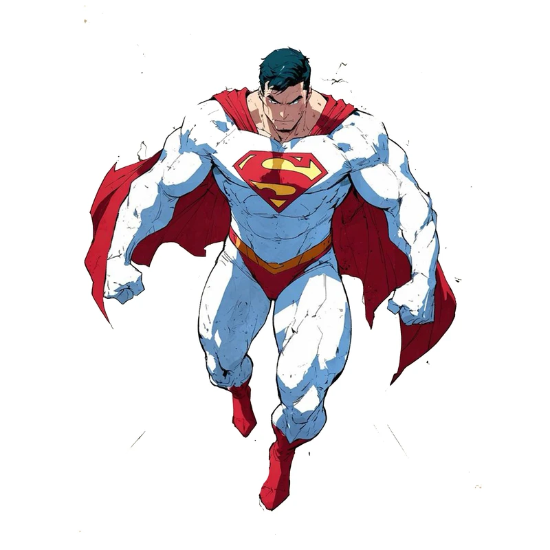 استیکر لپ تاپ و موبایل مدل سریال طرح سوپرمن لیگ عدالت دی سی Superman Justice League DC کد 4925