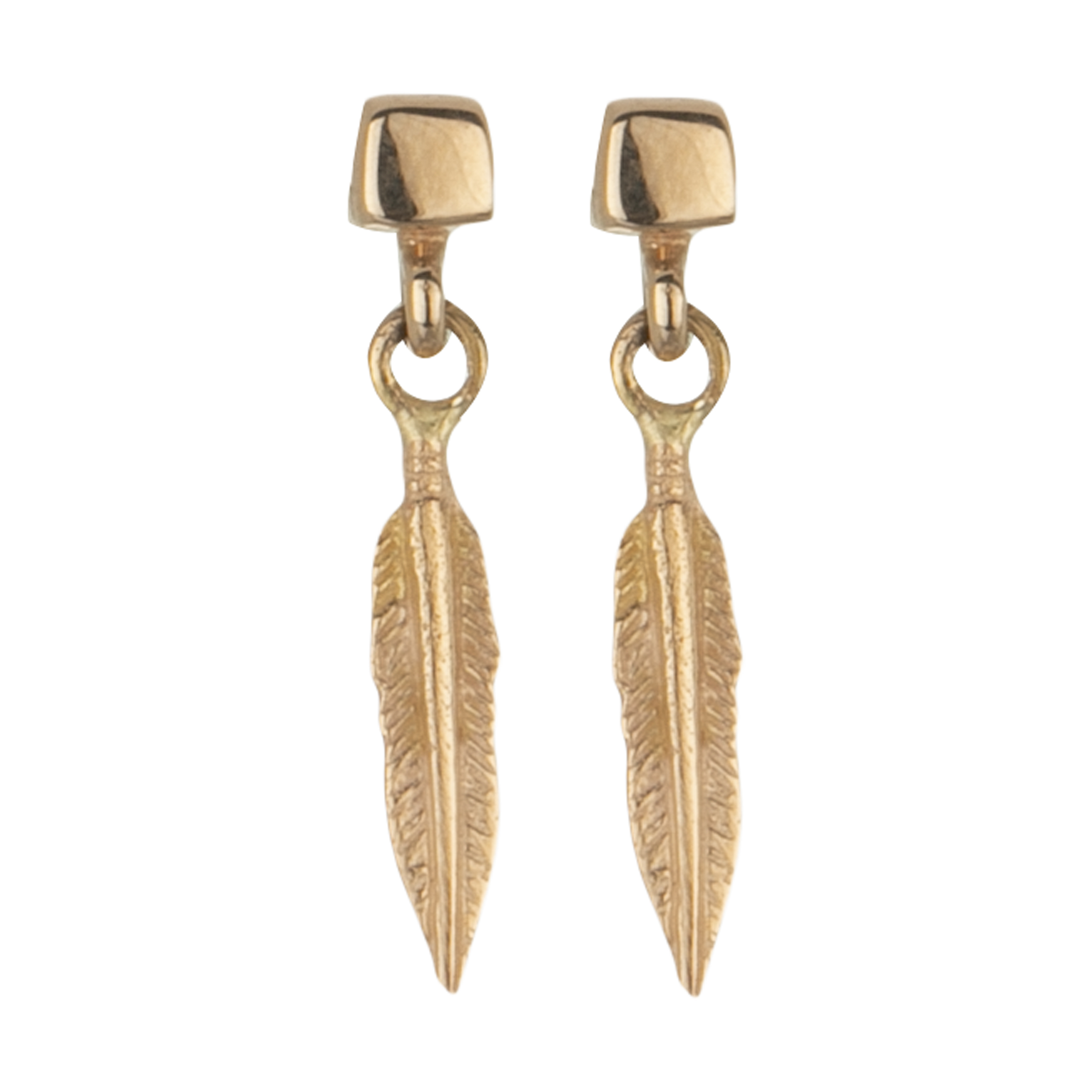 گوشواره طلا 18 عیار زنانه سنجاق مدل X085469