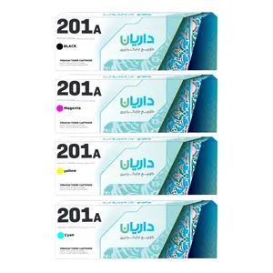 کارتریج داریان مدل 201A با قابلیت چاپ 1500 صفحه مجموعه چهار عددی