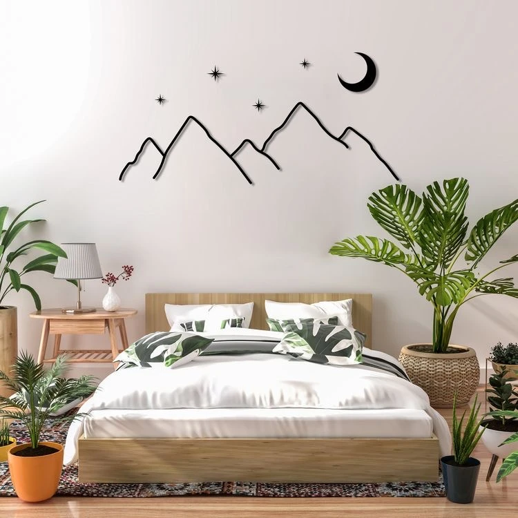  استیکر مدل کوه کد C68 مجموعه 6 عددی 