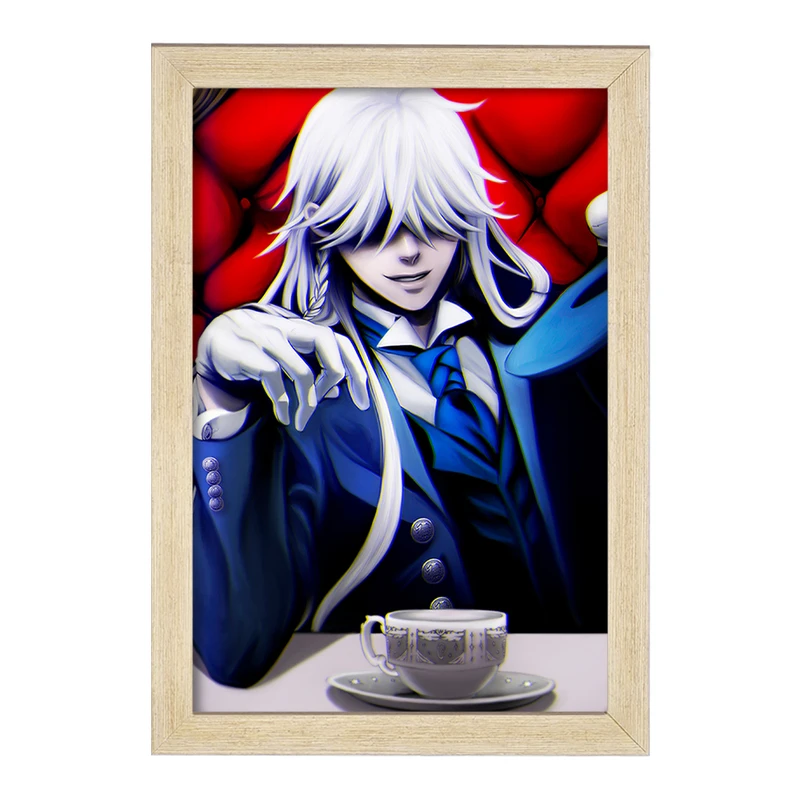 تابلو خندالو مدل اندرتیکر انیمه خادم سیاه Black Butler  کد 16314