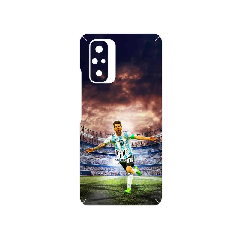 برچسب پوششی ماهوت مدل Lionel Messi 2 مناسب برای گوشی موبایل شیائومی Redmi Note 10 Pro