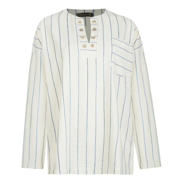 تونیک آستین بلند زنانه برندس مدل 71199C07 رنگ کرم