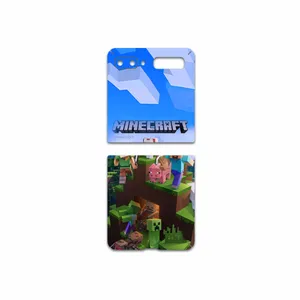 MAHOOT Minecraft-Game Cover Sticker for Samsung Galaxy Z Flip