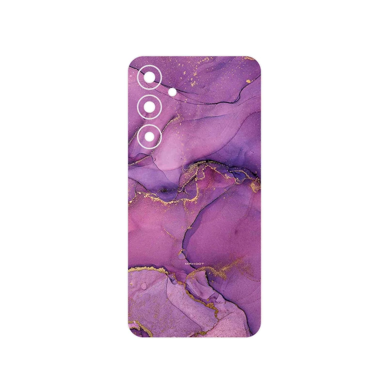 برچسب پوششی ماهوت مدل Purple Marble مناسب برای گوشی موبایل سامسونگ Galaxy A55