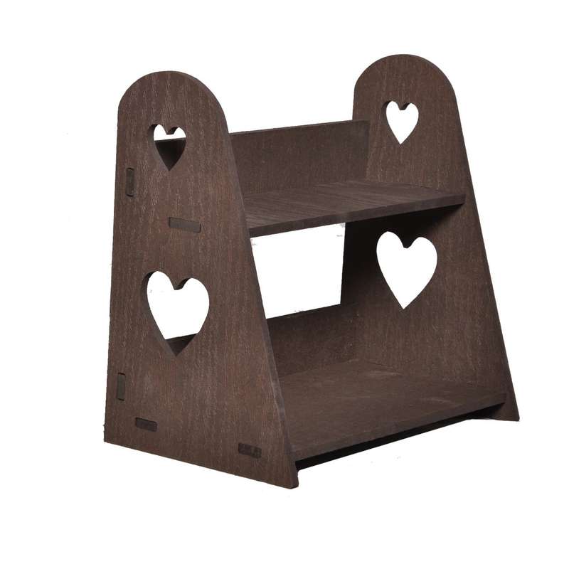 شلف رومیزی کد E600 طرح قلب