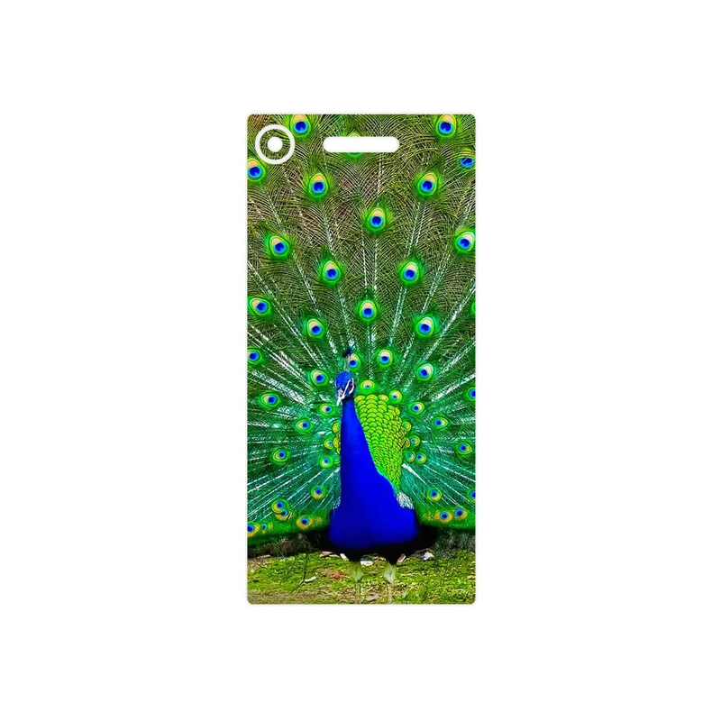 برچسب پوششی ماهوت مدل Peacock مناسب برای گوشی موبایل سونی Xperia XZ1