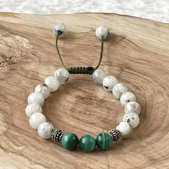 دستبند نقره زنانه مدل آرزو