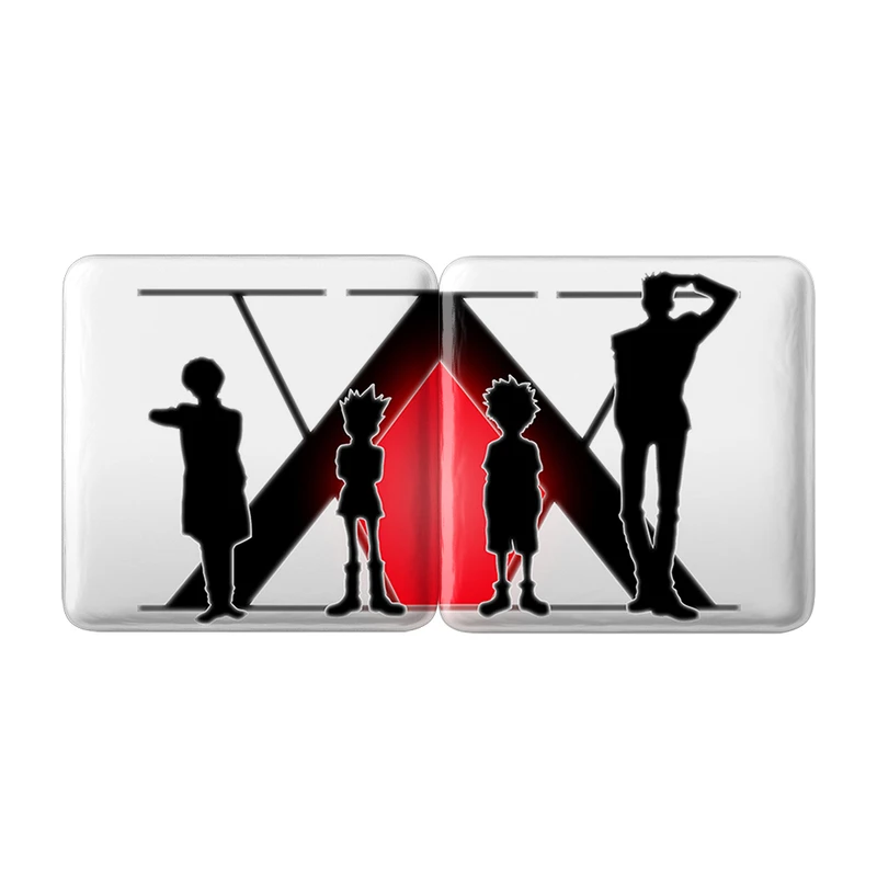 مگنت خندالو مدل انیمه هانتر ایکس هانتر Hunter X Hunter کد A145 مجموعه 2 عددی