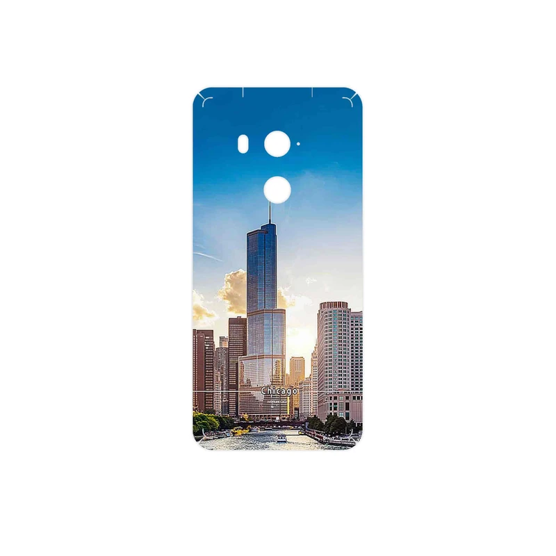 برچسب پوششی ماهوت مدل City of Chicago مناسب برای گوشی موبایل اچ تی سی U11 Plus