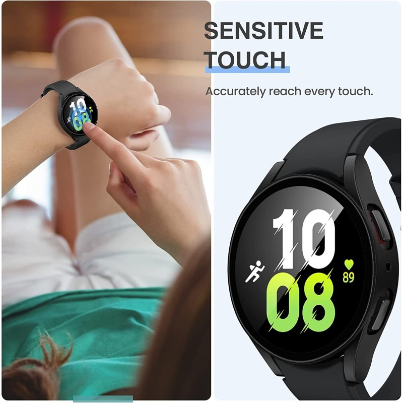 کاور رینیکا مدل glas مناسب برای ساعت هوشمند سامسونگ Galaxy Watch 5 44mm به همراه محافظ صفحه نمایش