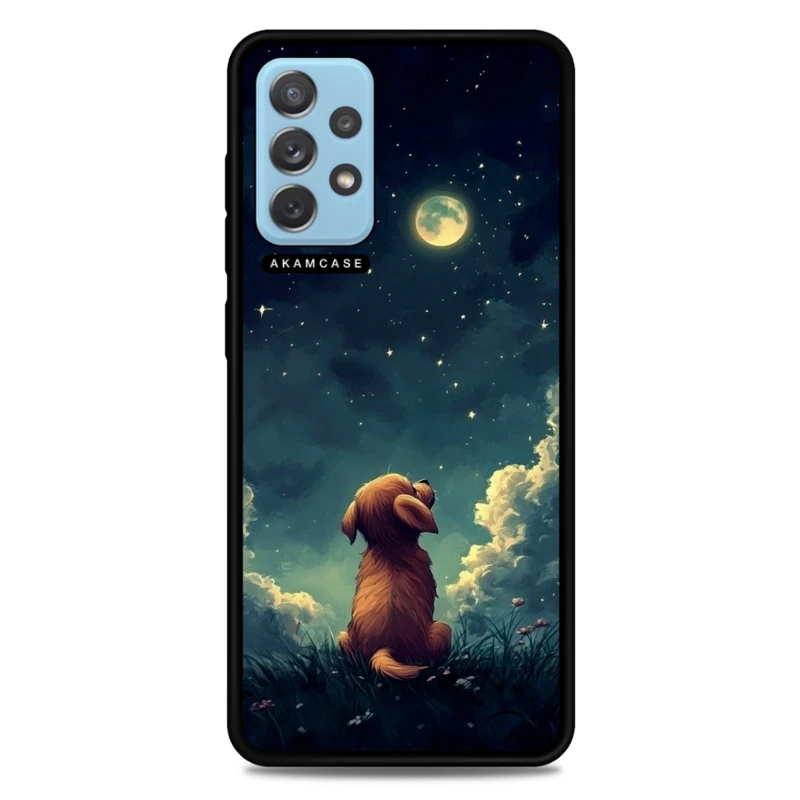 کاور آکام مدل AMC-WSGA72-DOGS-8 مناسب برای گوشی موبایل سامسونگ Galaxy A72