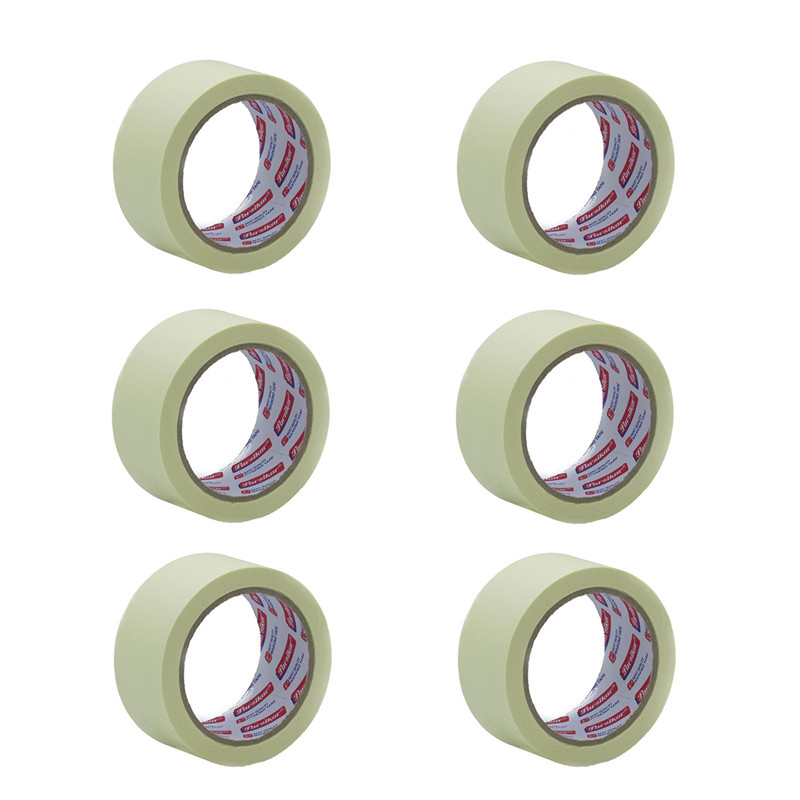 چسب کاغذی پارسیکار مدل JM3048 عرض 4.8 سانتی متر بسته 6 عددی