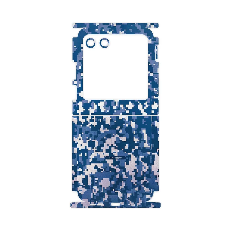 برچسب پوششی ماهوت مدل Army_Winter_Pixel-FullSkin مناسب برای گوشی موبایل موتورولا Razr 40 Ultra