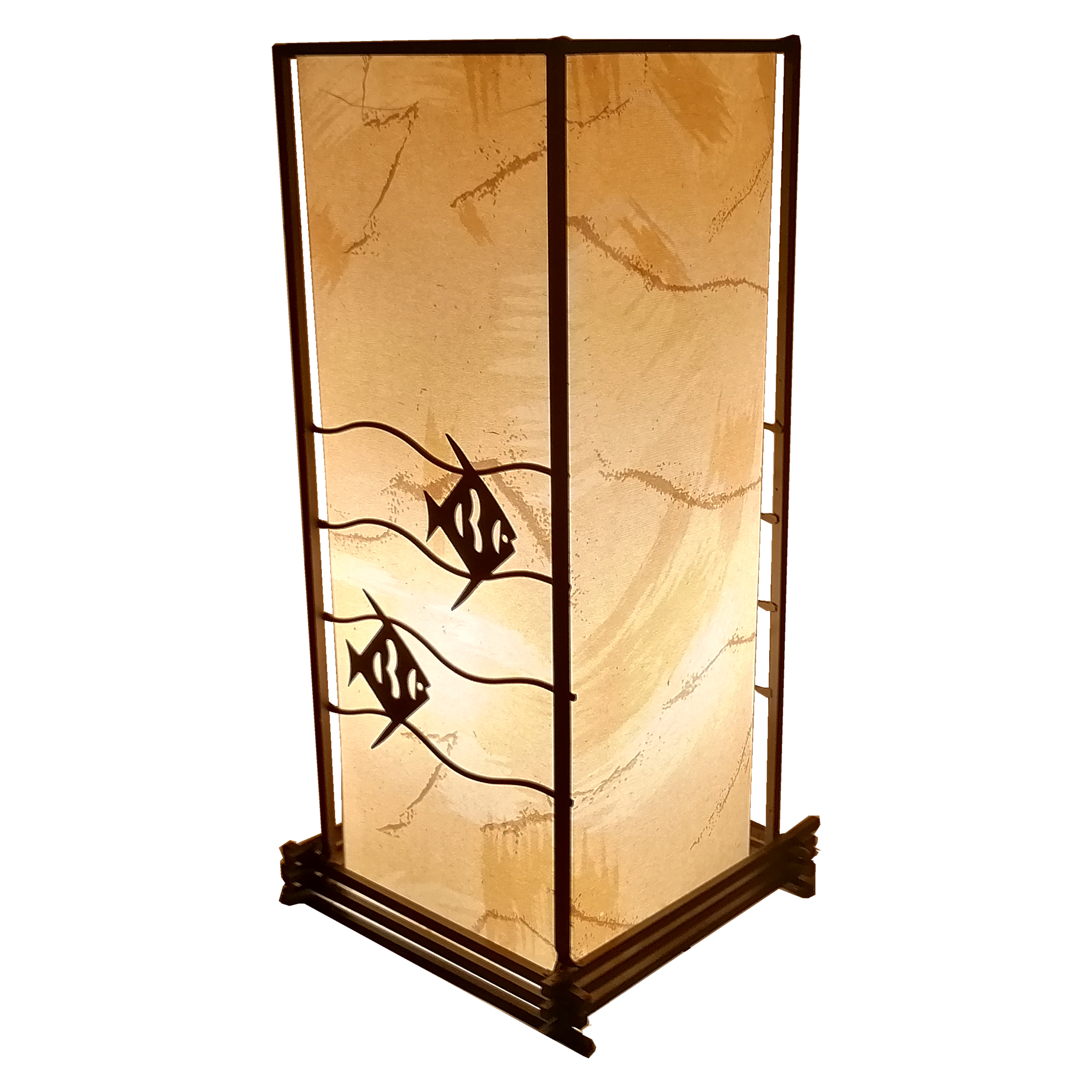 آباژور رومیزی مدل ماهی