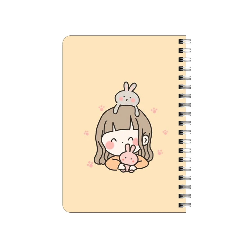 دفترچه یادداشت بامبیلیپ مدل دختر و خرگوشها کد 9862334