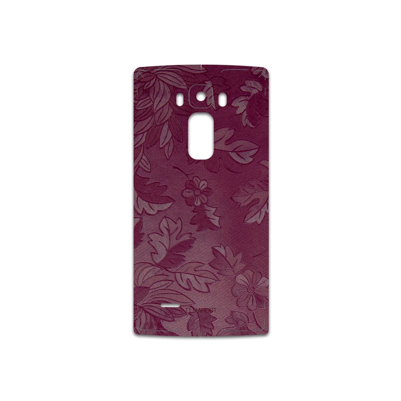 برچسب پوششی ماهوت مدل Red-Wildflower مناسب برای گوشی موبایل ال جی G Flex 2
