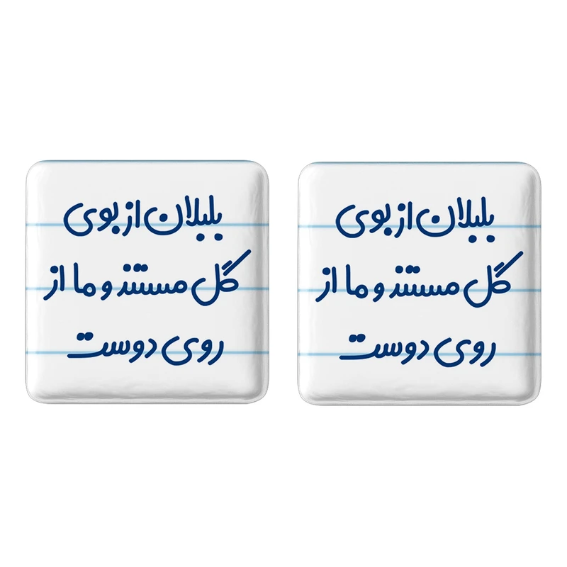 مگنت خندالو مدل بلبلان از بوی گل مستند و ما از روی دوست کد 6867 مجموعه 2 عددی