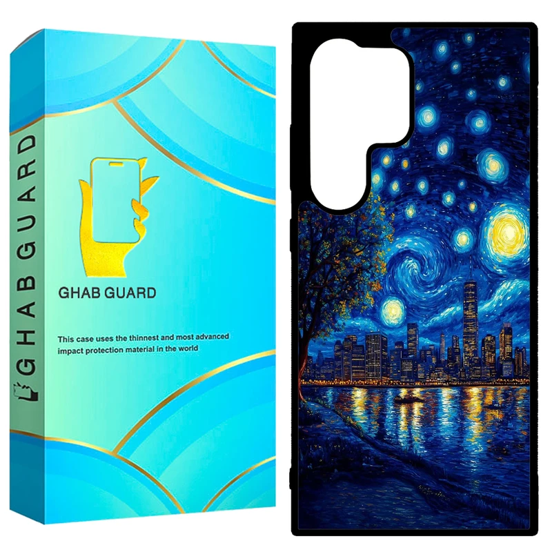 کاور قاب گارد طرح شب ونگوک مدل GCHPD24U مناسب برای گوشی موبایل سامسونگ Galaxy S24 Ultra 5G