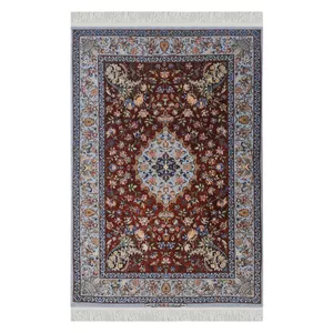 فرش دستبافت دو متری اصفهان باقری کد 1209