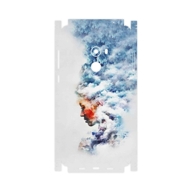 برچسب پوششی ماهوت مدل Women and the Cloud Digital Art-FullSkin مناسب برای گوشی موبایل شیائومی Mi Mix 2